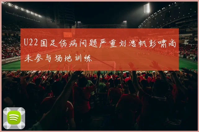 U22国足伤病问题严重刘浩帆彭啸尚未参与场地训练